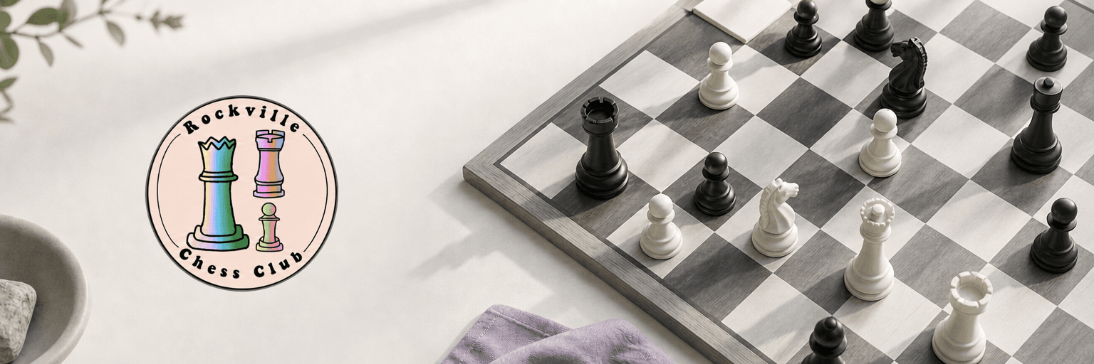 Rockville Chess Club 11th Rapid 4SS Tournament banner